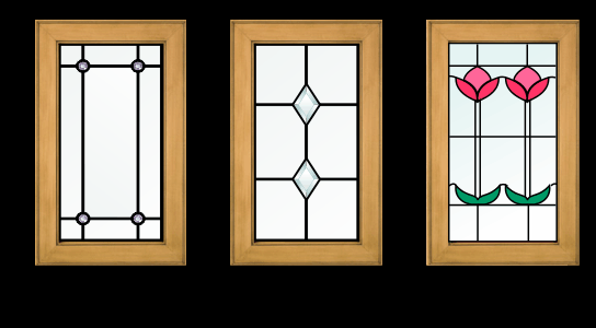 beveled glass designs